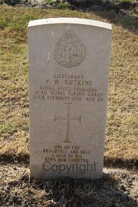 Ismailia War Memorial Cemetery - Nutkins, Vernon William